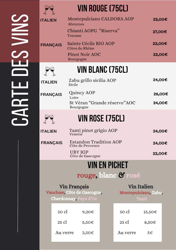 QUAI 23 RESTAURANTS BRASSERIES SAINT VALÉRY EN CAUX - Menu Image 1